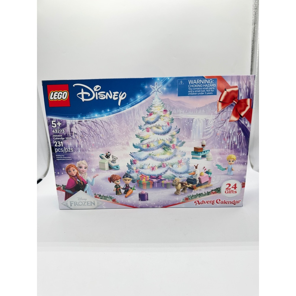 LEGO Disney Frozen Advent Calendar 2025 Set 43273 Anna Elsa Olaf 231 Pcs NEW